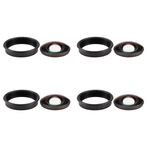 4X pour  X3 X4 Objectif de Remplacement pour Caméra D'Action Réparation Accessoires Pièce