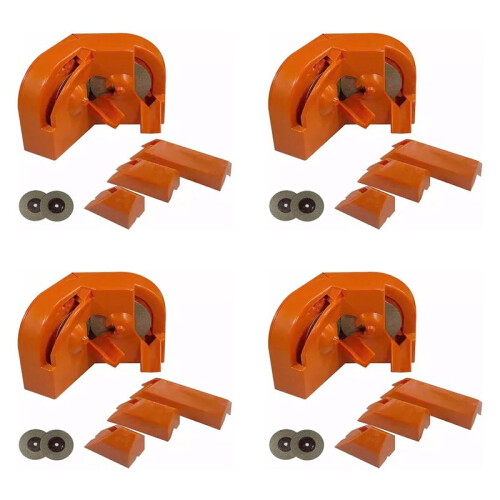 4X Multipurpose Drill Bit Grinding Sharpener,Electric Drill Bit Sharpener for All Bits Drill Grinder Grinding Tool