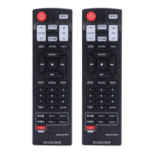 2X Remote Control Akb73575401 for Sound Bar Nb2430A Nb4540 Nb5540A Nb5541