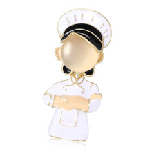 Elegante cartoon kok broche corsage pin voor de meeste