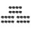 24 Pieces Pegboard Bins Kit Pegboard Parts Storage Pegboard Accessories Workbench Bins for Organizing Hardware(Grey) 1