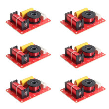 6X 130W Speaker Crossover 2 Way High-Low 8 Ohm Divisore di Frequenza per Altoparlanti da 6 Pollici