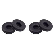 4x Ear Pads Replaceable Earphone Accessories Suitable for  WH-XB700  Headset Sleeve 75mm Sleeve Black