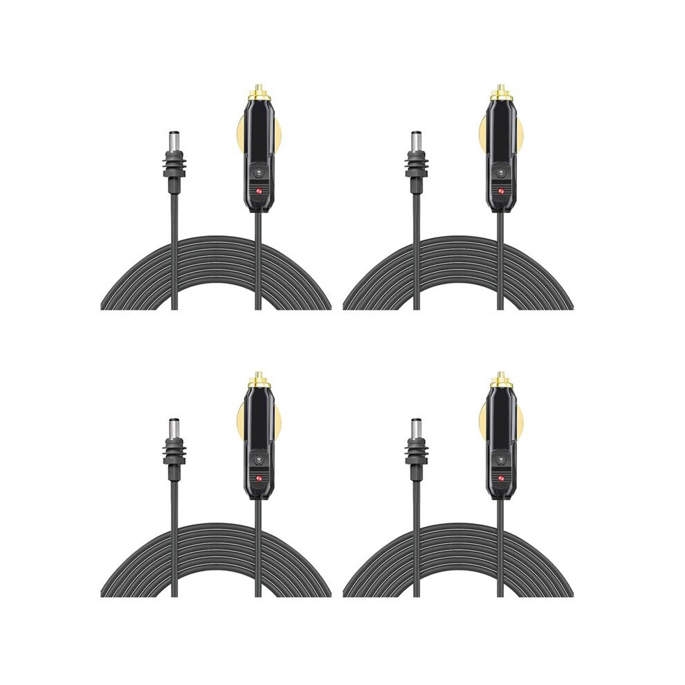 4X For Starlink Power Cable, Car Power Cable For Satellite 18Awg, Ip68 Car Charger Power Supply Cord,A 4714017330123