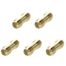 5X Straight SMA Female to Female Jack RF Adapter Connector