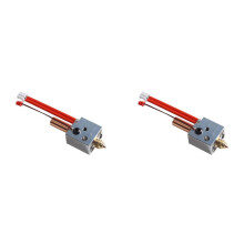 2X SV06 Hotend Kit Metal High Flow Hotend Kit 0.4mm Brass Nozzle 3D Printer Pccessories for SV06 SV07