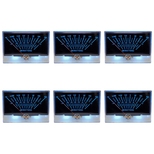 6X Driver Board P-134 VU Meter Drive Board VU Meter Audio Backlight Analog Digital Power Meter
