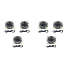 6 Modules de Caméra 100 Degrés OV9732 Câble de 2 M 1280 X 720 30 Fps, pour Bricolage Autodarts.Io, Clé USB Gratuite