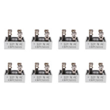 8X Einzelphase Diodengleichrichter Brueckengleichrichter 50A 1000V KBPC5010 Neu