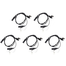5X Walkie Talkie Air Acoustic Tube PPT Headset Earpiece for Xir P6600 P6620 XPR3300 XPR3500 MTP3250