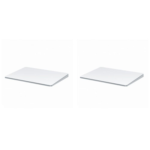 2X  Touchpad Multi-Function Gestures Trackpad Rechargeable Wireless Touchpad for Laptop IOS , White