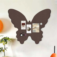 Butterflies Shaped  Photo Wall Set Butterflies  Bulletin Board Cork Board,Foldable Photo Board Self-Adhesive