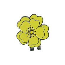 Ladies Golf Sport Ball Marker Floral Decorative Pin Magnetic-1