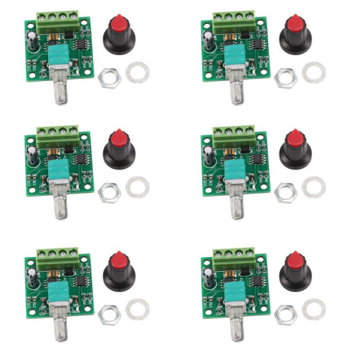 6X  1.8V 3V 5V 6V 12V 2A Motor Speed Controller Controller Controller 30W PWM 1803b K7