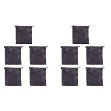 10X PU Leather Soft Storage Bag Pouch Case for Around Earphone AE TP-1 DJ Headphone Black