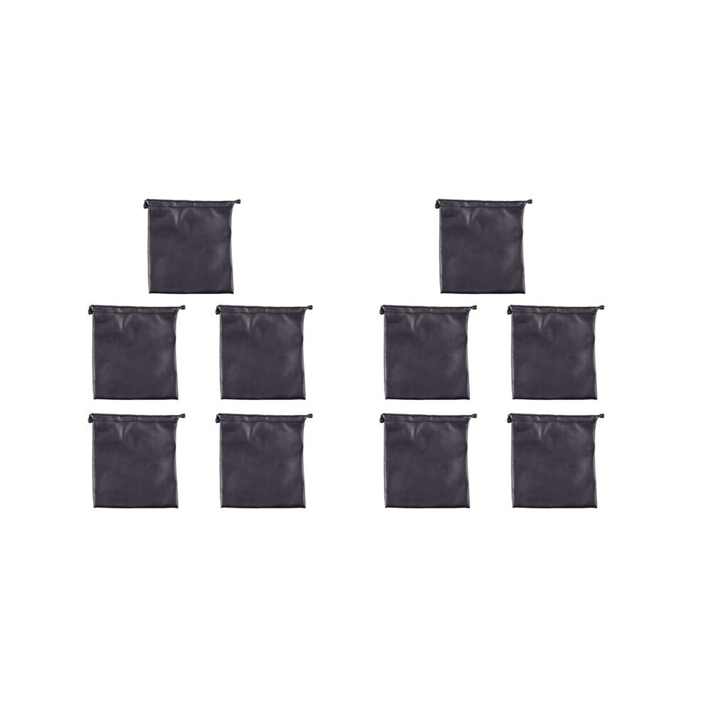 10X Pu Leather Soft Storage Bag Pouch Case For Around Earphone Ae Tp-1 Dj Headphone Black 6032248276842