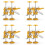8Pcs Tile Leveling System Leveler Wall Tile Paving Locator Tool Clip Floor Installation Tile Alignment Tools 2