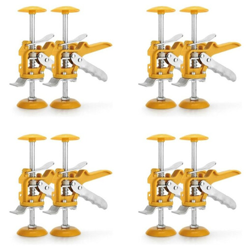 8Pcs Tile Leveling System Leveler Wall Tile Paving Locator Tool Clip Floor Installation Tile Alignment Tools
