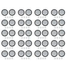 20X Acessórios de Bagagem Rodas Rolos da Polia da Mala de Viagem da Roda de Silêncio Reparo de Peças Resistentes Ao Desgaste 60X12mm