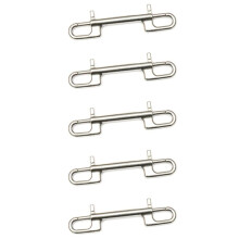 5X Diving Hook Stainless Steel Double Ended Bolt Snap Hook for Scuba Diving Pet Leash Camera Strap Keychain Hammock