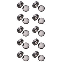 10X for IDrive Car Multimedia Button Cover Trim Knob Sticker for - F10 F18 F07 F20 F21 F06 F12 F30 F01 F02 F25 F26