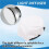 4Pcs 18cm Light Diffuser,Soft Diffuser Lamp Cover White Lamp Shade Diffuser,for Studio Strobe Reflectors 5