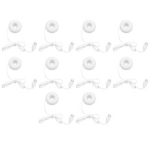 10X White Donut Humidifier Usb Office Desktop Humidifier Portable Air Purifier White