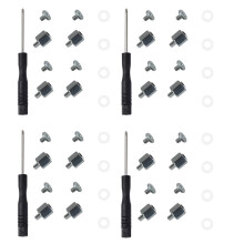 4Set M.2 SSD Screw Kit NGFF NVME SSD Standoff Montering M.2 NGFF/NVMe Skruv Set Stand Off Screw Insexmutter för A-SUS M.2 SSD