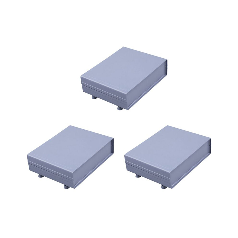 3X Plastic Electrical Enclosure Junction Box Case 152X120x42mm Light Grey 6032476687748
