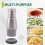 Garlic Press Multifunctional Manual Garlic Cutter for Mincing Garlic 6
