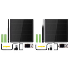 2X D5 Solar Node with 5V Solar Panel ESP32 LoRa 32 V3 for WiFi Meshtastic LoRaWAN Heltec ESP32 SX1262 LoRa