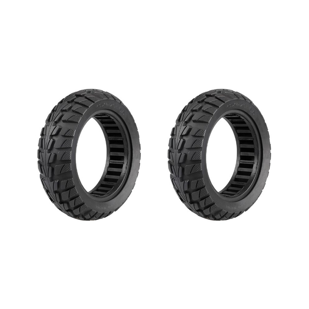2X Solid Tire 10 Inch,10X2.70-6.5 Solid Tire Scooter Tubeless Puncture-Proof Tire,Explosion-Proof Solid Tires For 4714047103650