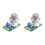 2X MQ136 Hydrogen Sulfide Gas Sensor Module H2S Gas Detection Sensor Module High Sensitivity Sensor Module 1