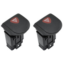 2X Hazard Warning Emergency Light Button for Kangoo 1997-2018 7700308821