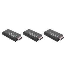 3X HDV-G300 PS2 to 480I/480P/576I Audio Video Converter Adapter with 3.5mm Audio Output Supports PS2 Display Modes