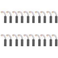 Carbon Brush Charcoal (10 Pair) 6 x 8 x 24 mm Electric Motor