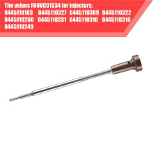 2X New F00VC01334 Crude Oil Common Rail Fuel Injector Control Valve for Injector 0445110183/260/310/316/322/331