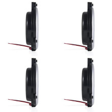 4X Vibrateur de Basses 4 Ohms 30 W, Transducteur Tactile, pour Home Cinéma, Jeux, Réalité Virtuelle, Musique, Coussin, Siège Auto, Canapé.