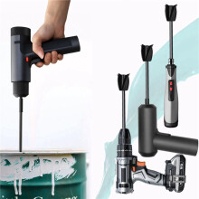 16Pcs Resin Mixer Paddles, Epoxy Mixer Attachment for Powerful Mixing, Reusable Paint Mixer, Paint Stirrer Attachment