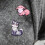 Broche élégante en alliage en forme d'animal, pour accessoires-8 7