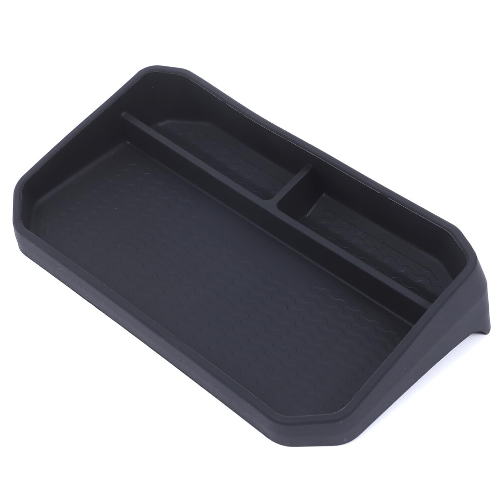 Customfit Dashboard Organizer Tray For Mitsubishi L200 Triton 2024 2025, Nonslip Silicone Black 9073542745198