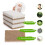 Eco-Friendly Natural Sponges for Dishes 120 Pack - Biodegradable Kitchen Sponge with Compostable Coconut Scrubber 1