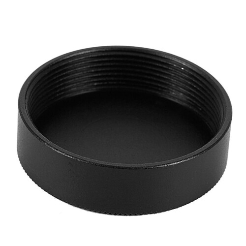 4 Pcs Metall C-Mount Hinterer Objektivdeckel Cap für Cctv (Schwarz)