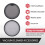 2Pcs Washable Rear-Filter Compatible with   T10 T20 T30 Handheld Vacuum Cleaner Replacement Accessories Filter 2