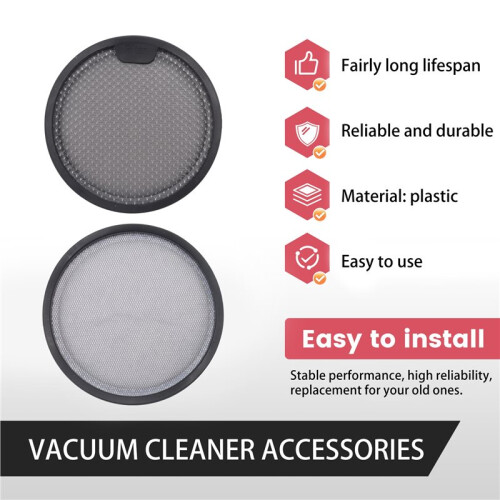 2Pcs Washable Rear-Filter Compatible with   T10 T20 T30 Handheld Vacuum Cleaner Replacement Accessories Filter 1