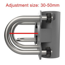 2X Mount Kit with Pipe Adapter for Starlink Rv/Pole/Roof/Suv Mount Roof Mast to Pole to Pipe Mounting Adapter T2m1