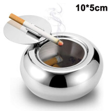 Cendrier résistant aux intempéries, en acier inoxydable, moderne pour intérieur et extérieur, élimine les odeurs pour hôtels et bars.