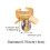 Bague Crucifix vierge pour croyants, Construction en cuivre, 3