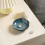 Unique Glazed Ceramic Jewelry Tray for Ring Earring-Green 7
