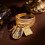 Bague Crucifix vierge pour croyants, Construction en cuivre, 5